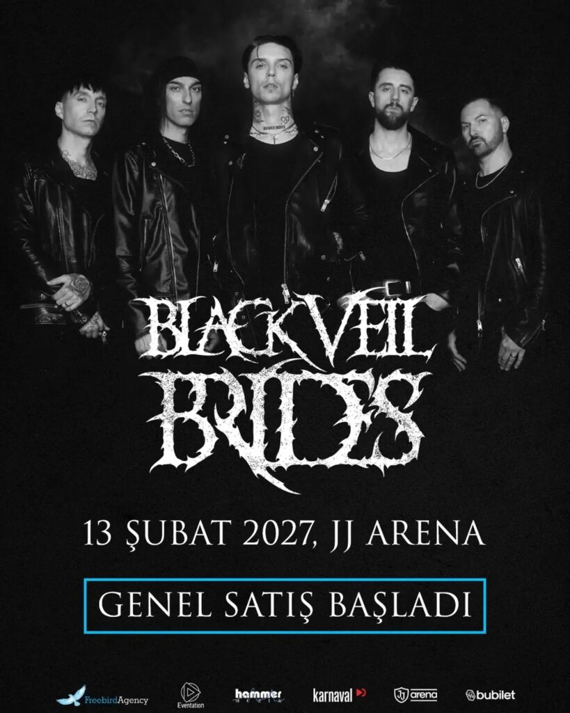 Black Veil Brides 13 Şubat 2027, JJ Arena