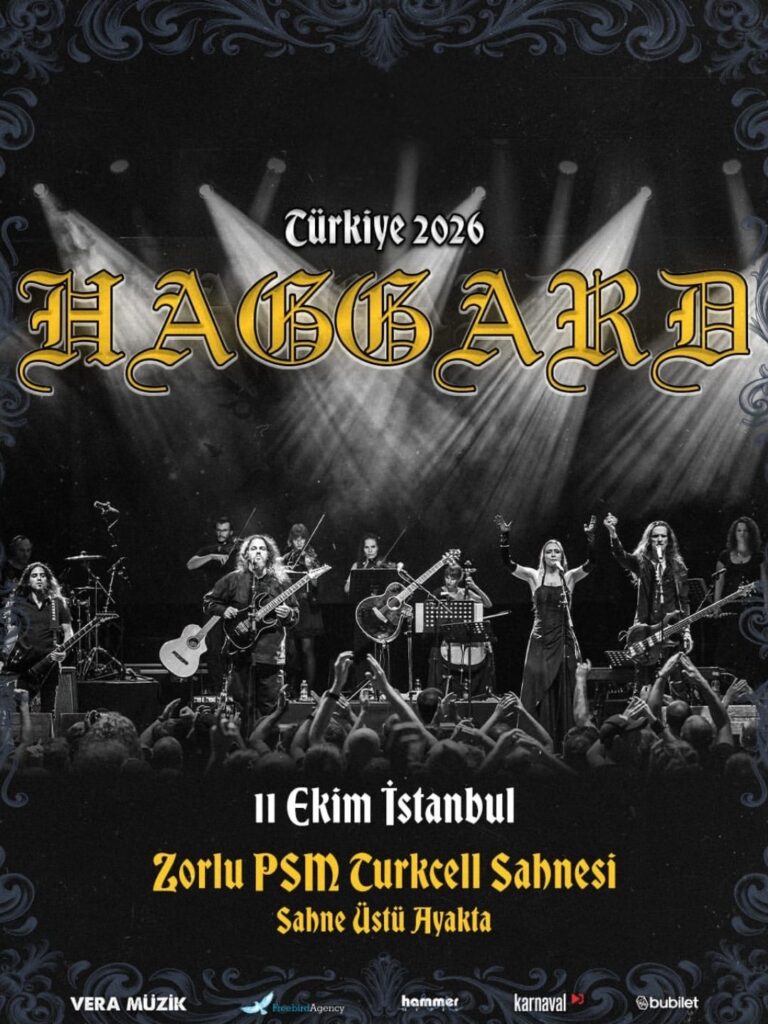 Haggard; 11 Ekim İstanbul Zorlu PSM